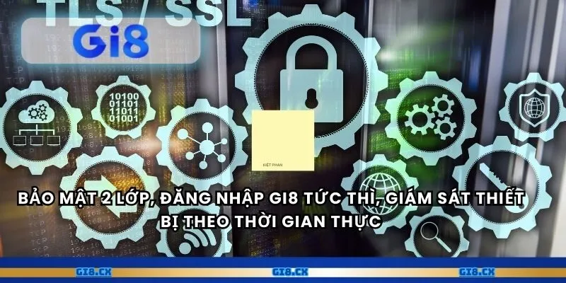Bảo mật 2 lớp, đăng nhập gi8 tức thì, giám sát thiết bị theo thời gian thực